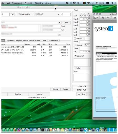 Gestione fatture e clienti